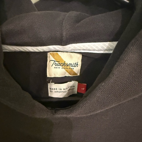 Tracksmith Trackhouse Washed Black Hoodie - Picture 3 of 4